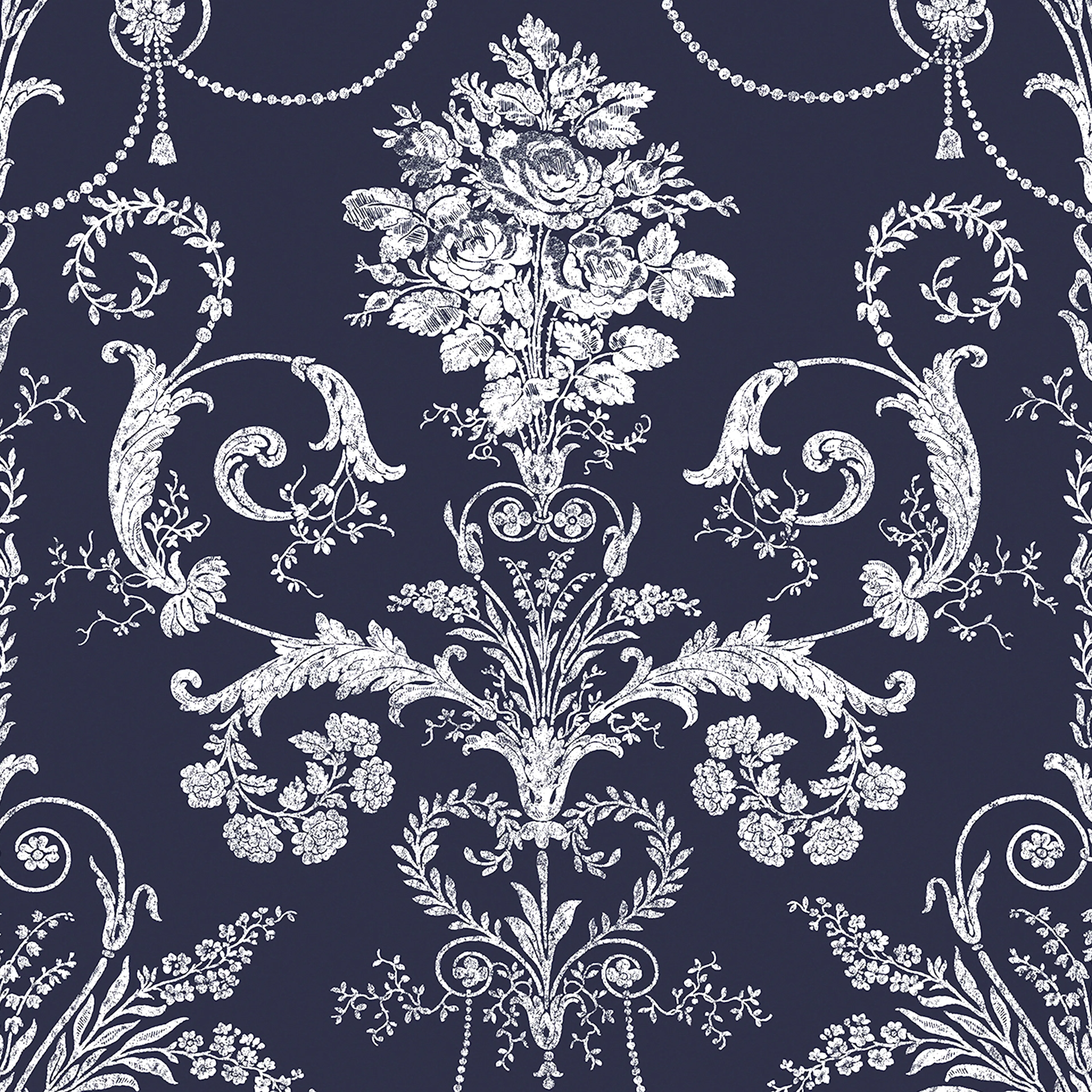 Tapet Laura Ashley Josette MidNacht