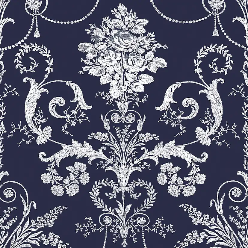 Tapet Laura Ashley Josette MidNacht