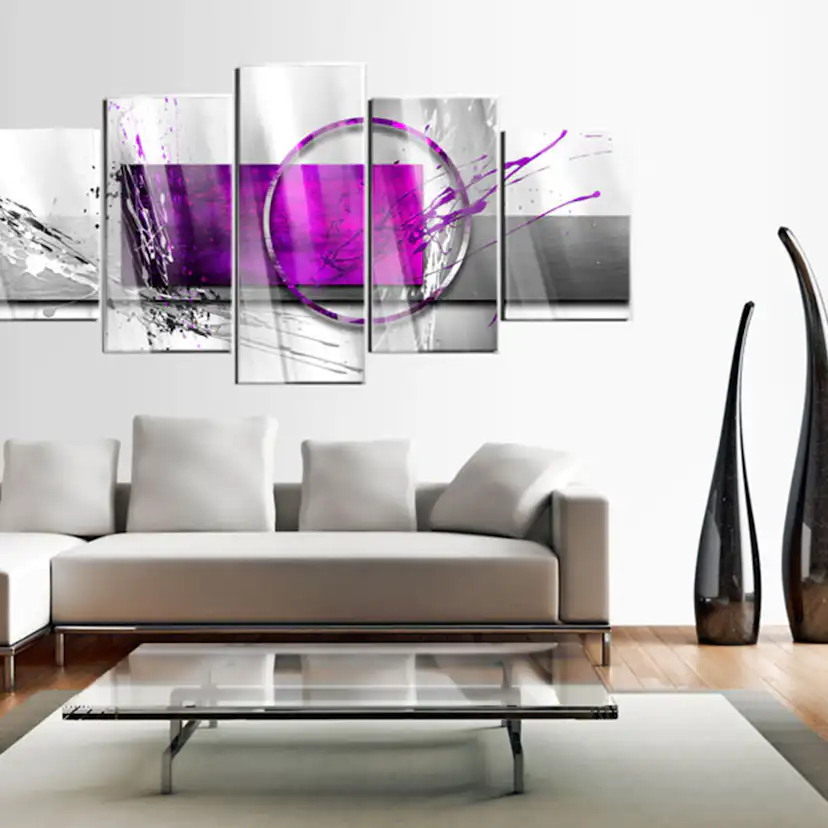 Akrylglastavla Arkiio Purple Expression