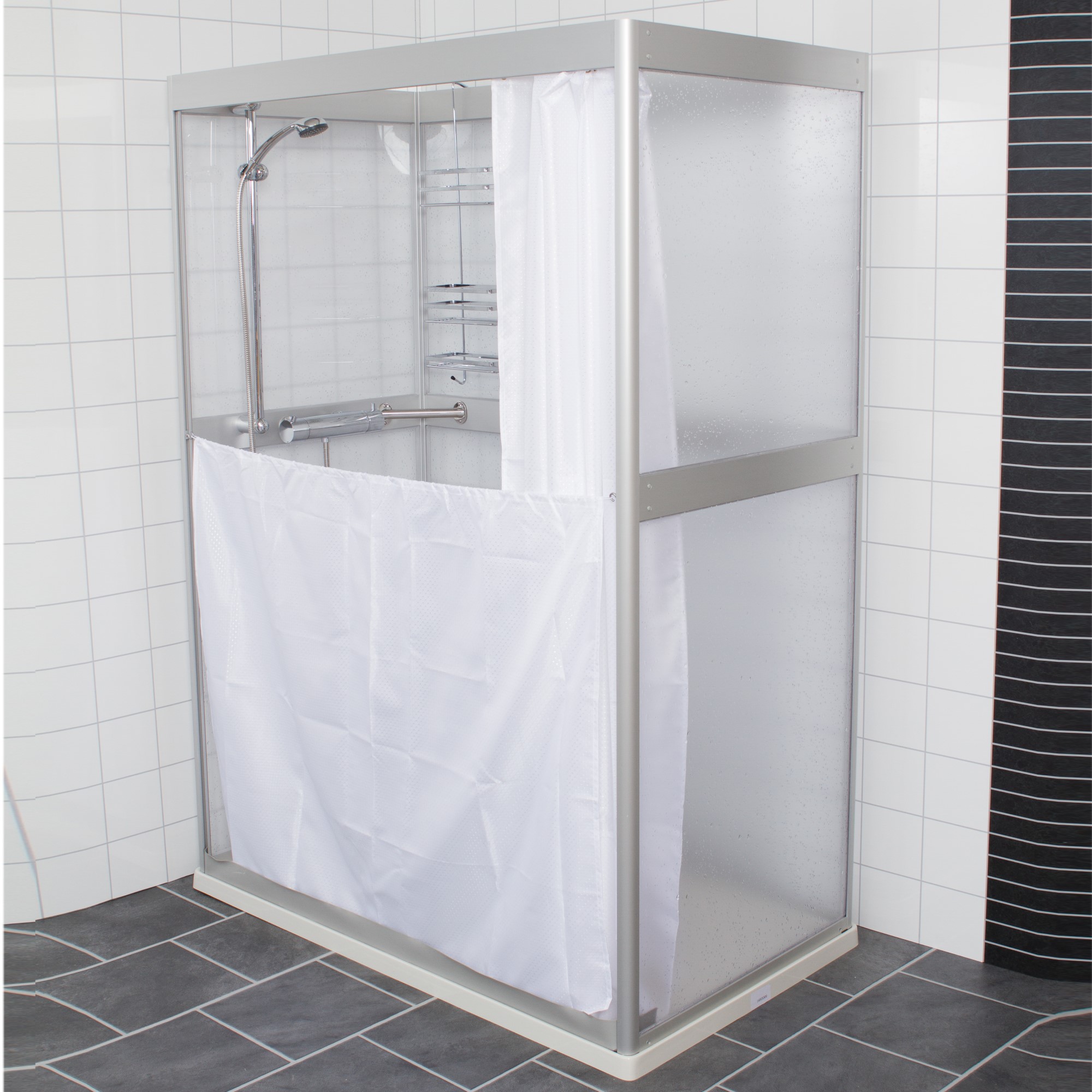 Stänkskyddsdraperi Västia