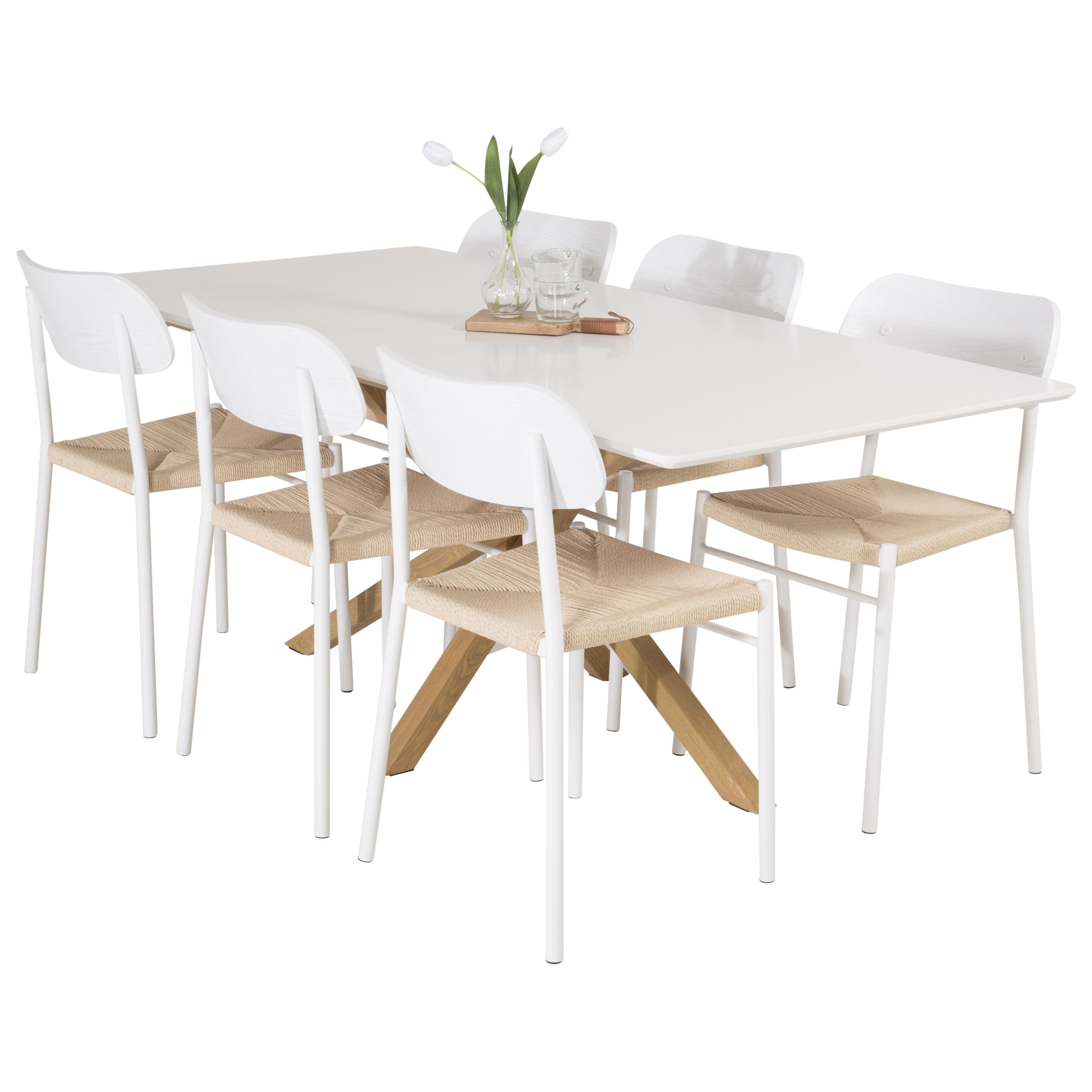 Matgrupp Venture Home Piata med 6 Peggy Stolar