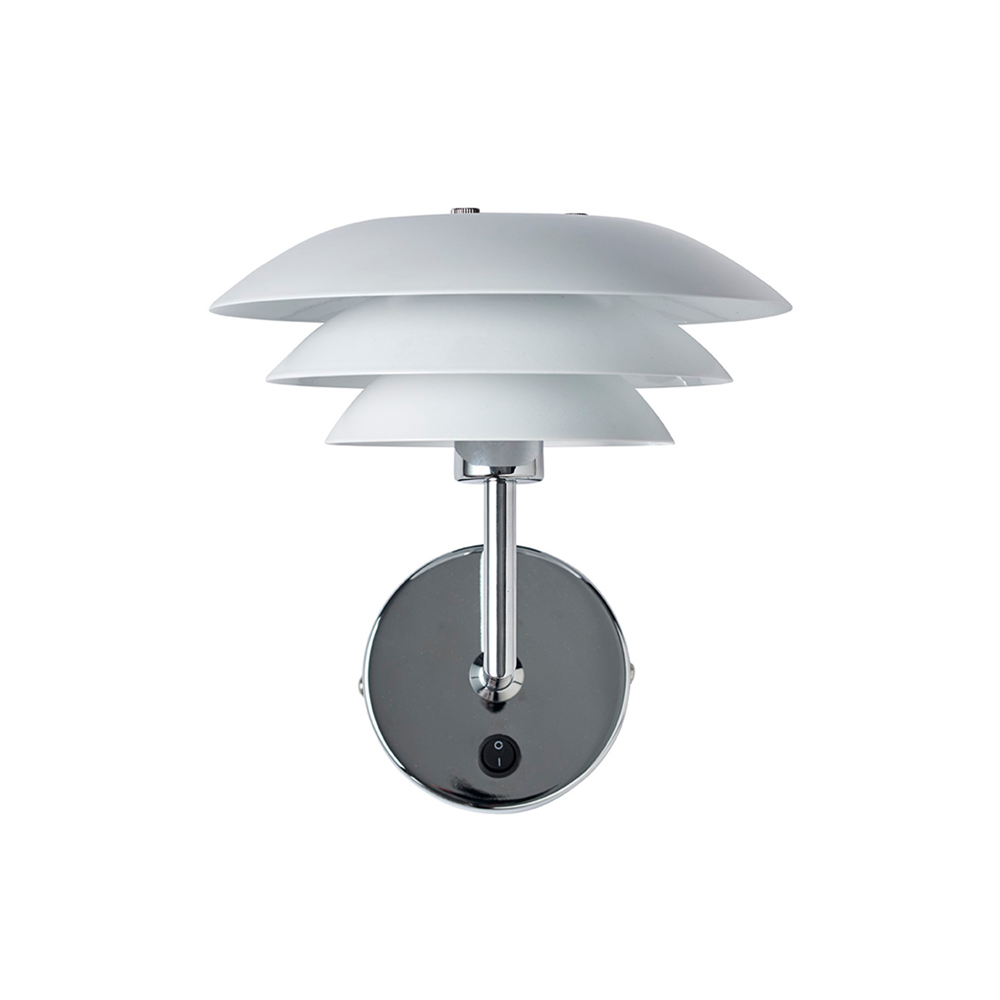 Vägglampa Dyberg Larsen DL20 Opal/Mässing: 20 cm