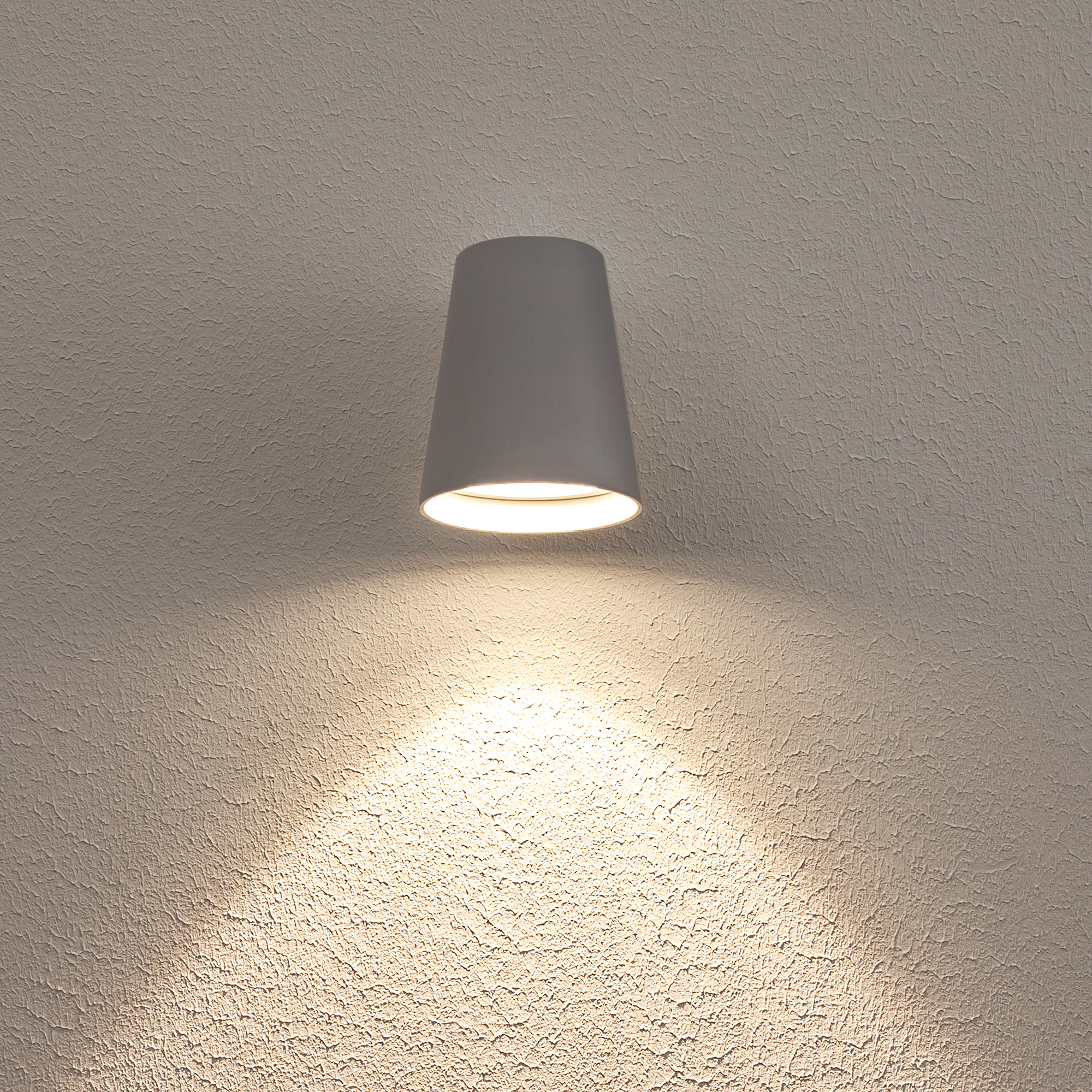 Vägglampa Hide-a-lite Cone GU10