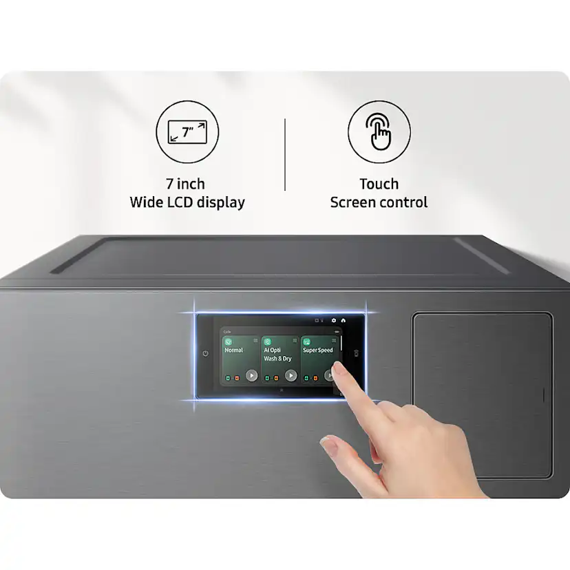 Tvätt/Torkmaskin Samsung WD18DB8995BZT2