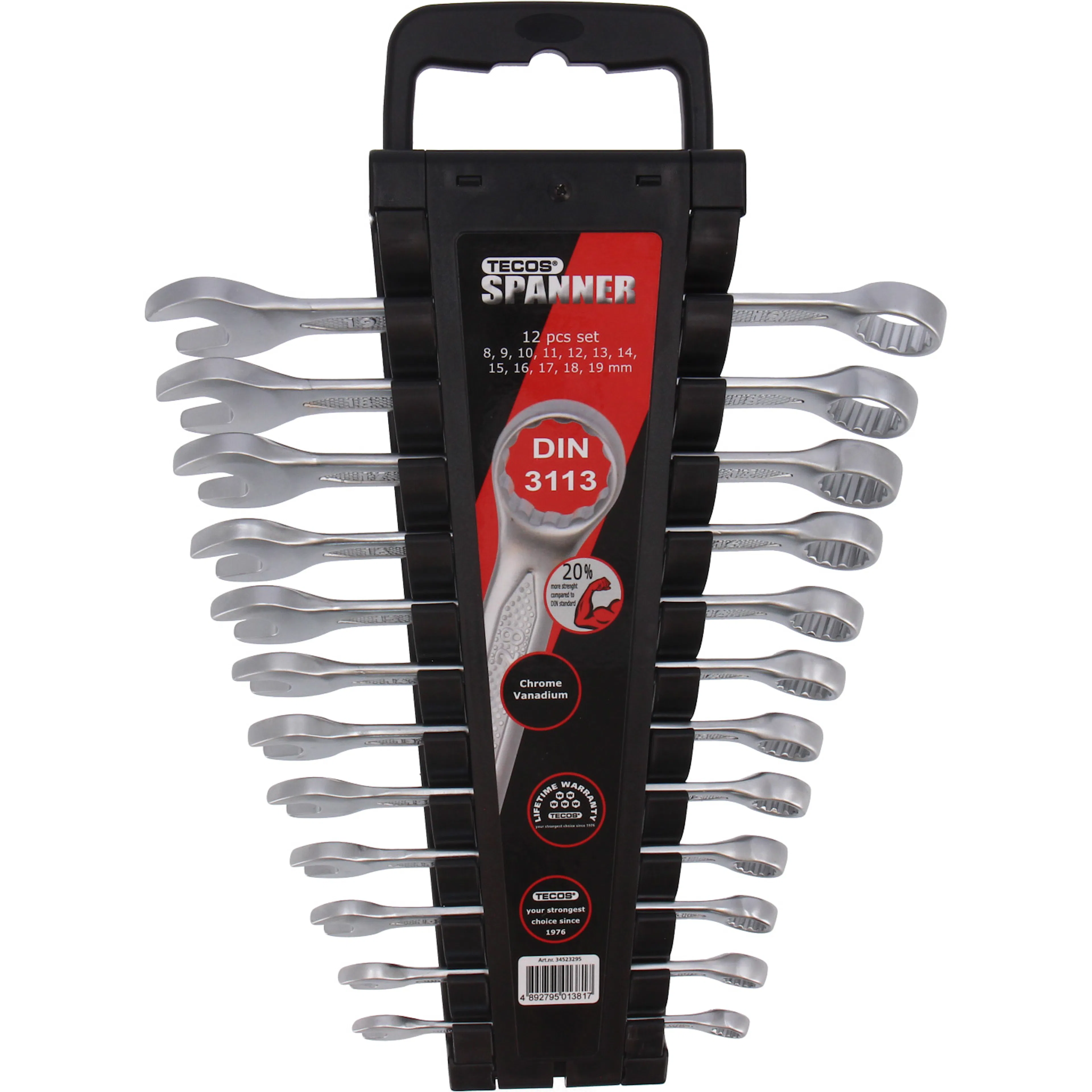 U-ringnyckelset Tecos T-CW819 mm