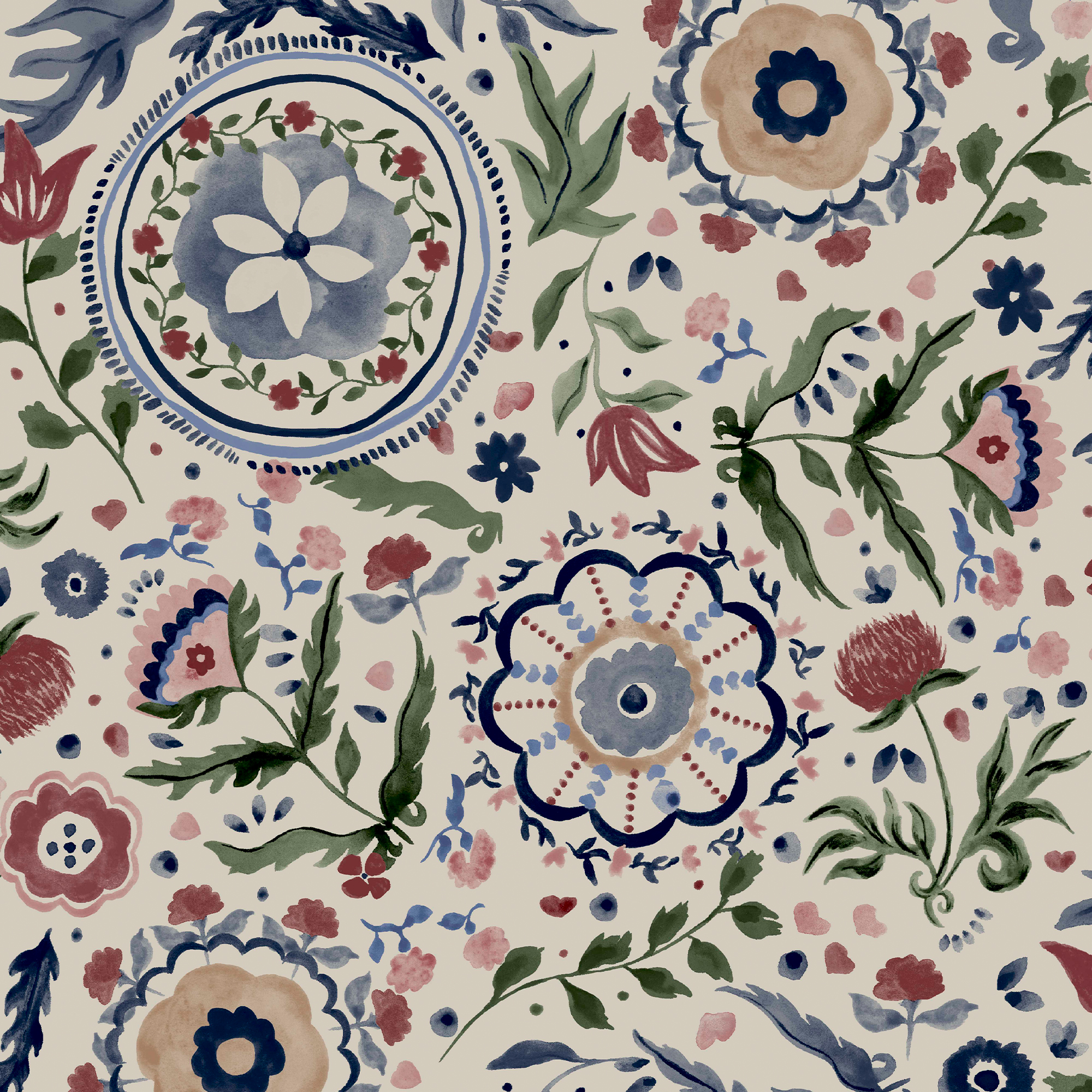 Tapet Joules Festival Flowers Antique 120882