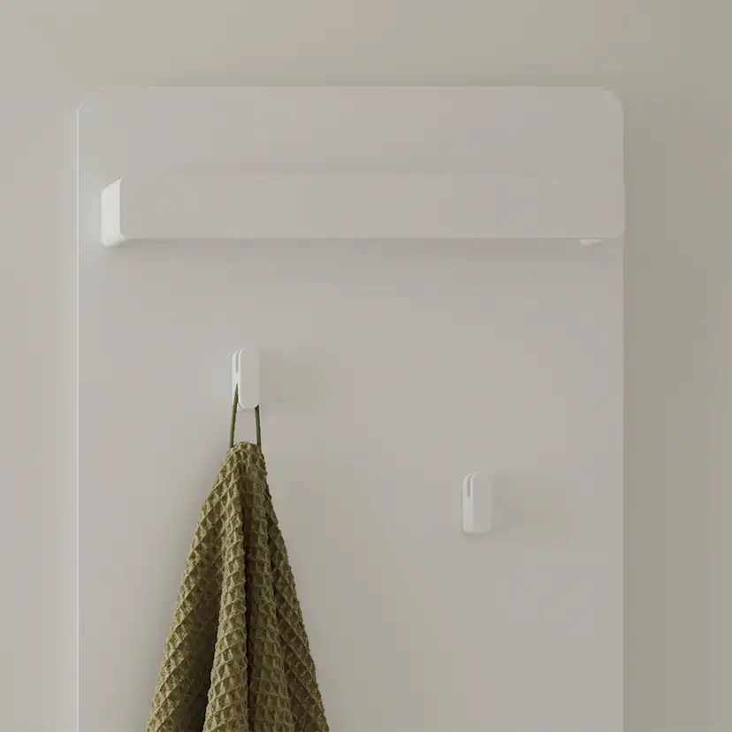Magnetic Knopp Vit Vit