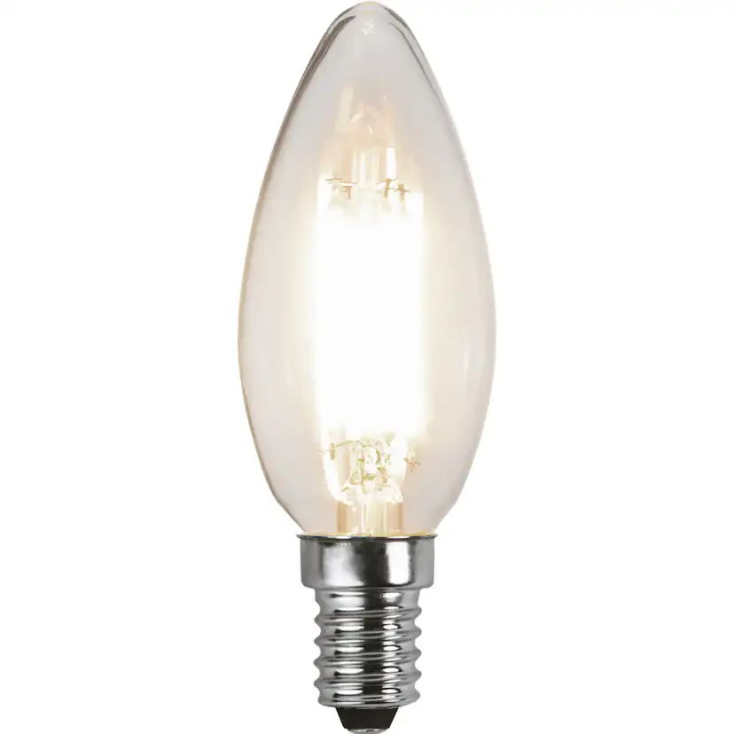 LED-lampa Star Trading E14 C35 Clear 3-step memory