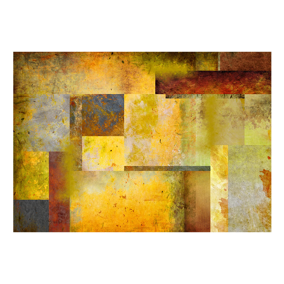 Orange Hue of Art Expression 250x175 Storlek: 250x175 cm