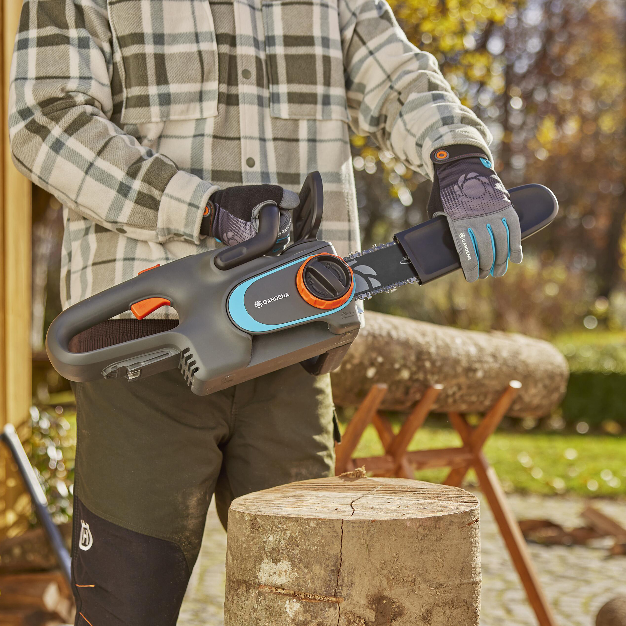 Grensåg Gardena PowerSaw 250/18V P4A Utan Batteri & Laddare