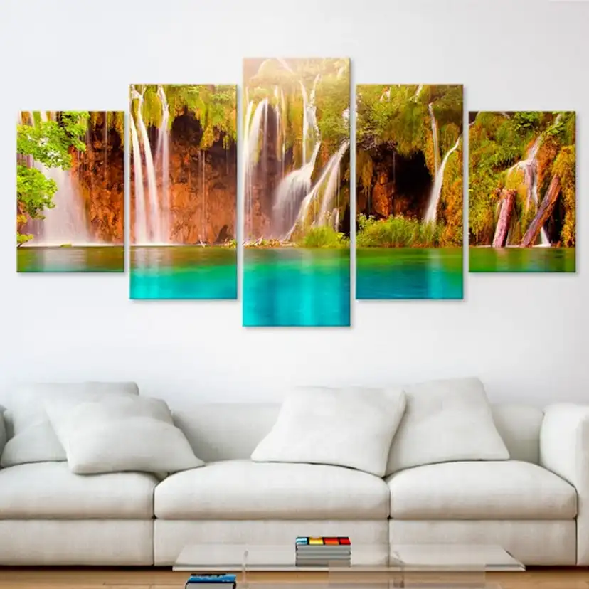 Tavla Arkiio Forest Waterfall