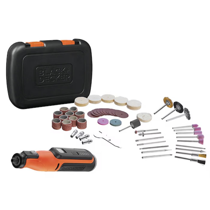 Multimaskin Black & Decker BCRT8IK 7 2V M 52 Tillb Kitbox