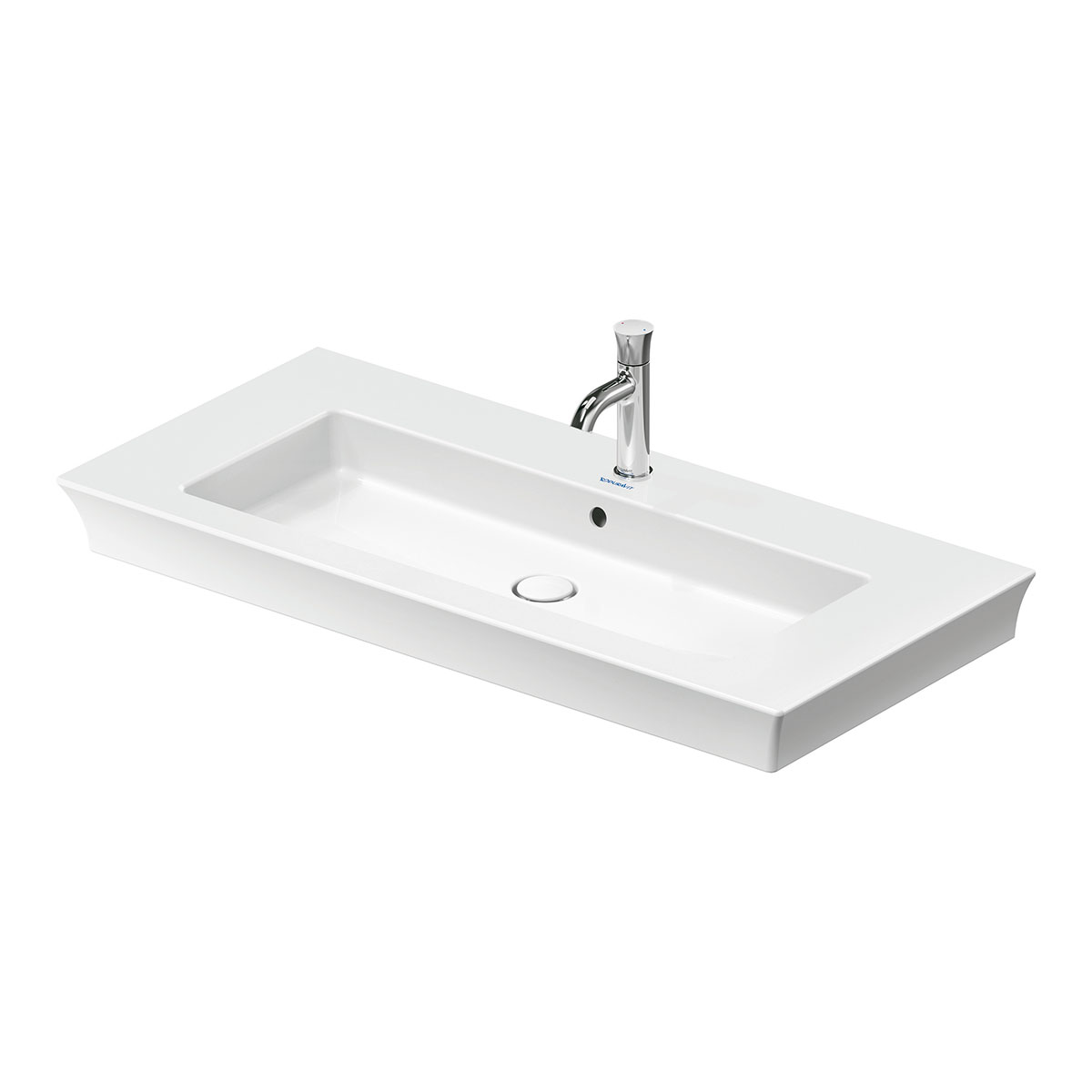 Tvättställ Duravit White Tulip Vit Högblank