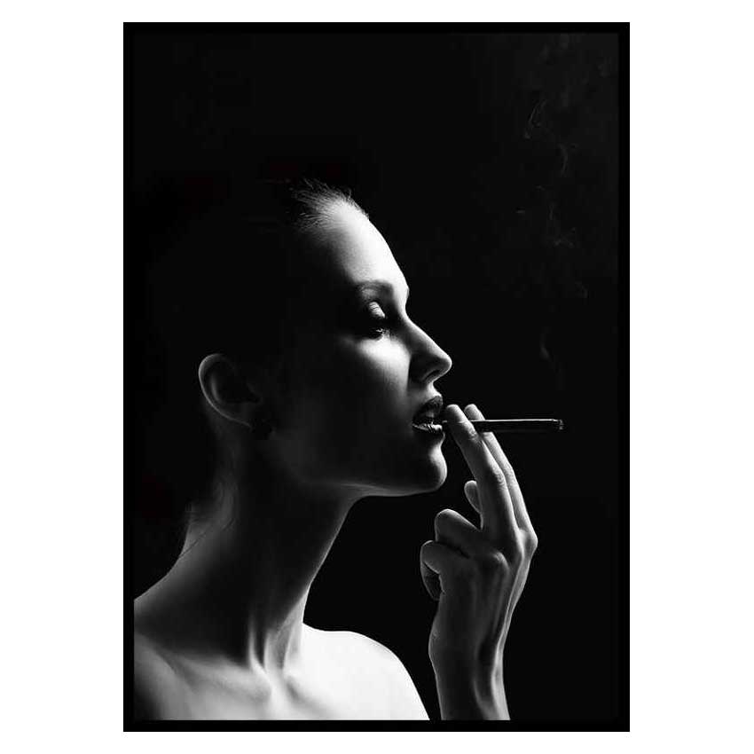 Poster Gallerix Smoking Woman