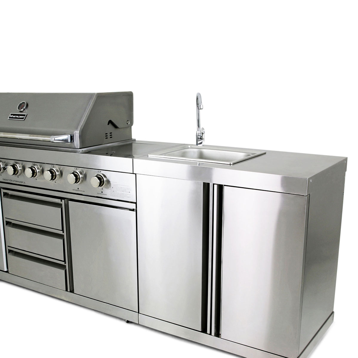 Kylskåp Metalcraft Till Gasolgrill Miami