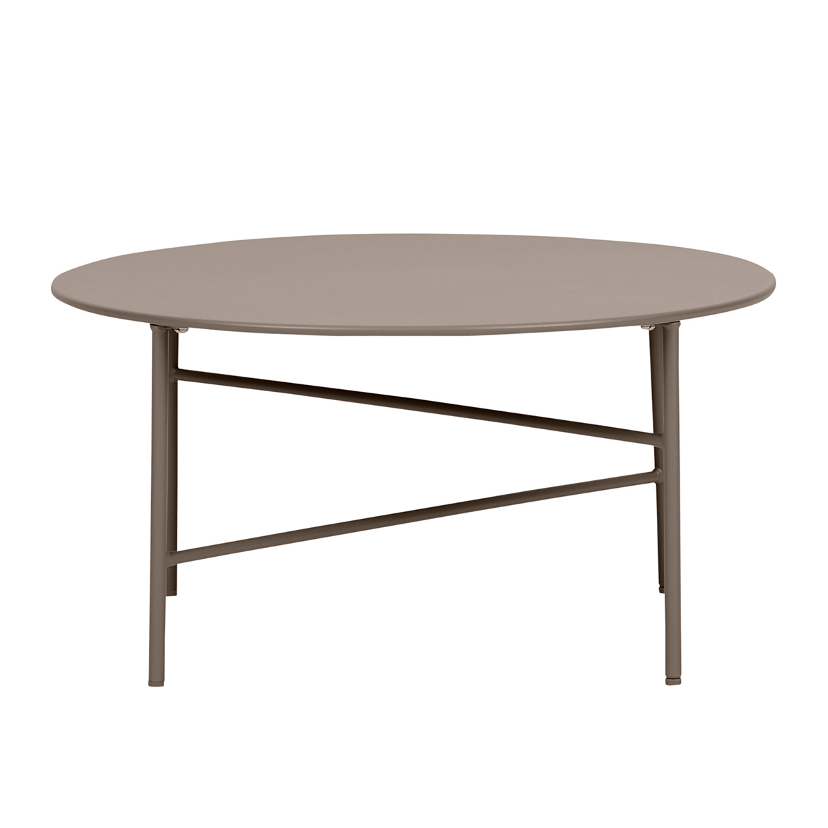 BORD Ø70H35CM Brun