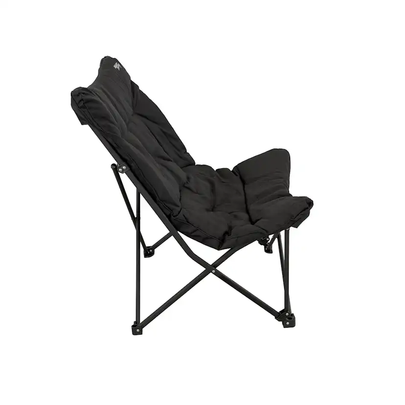 Campingstol Smart Living Lounge Black Edition