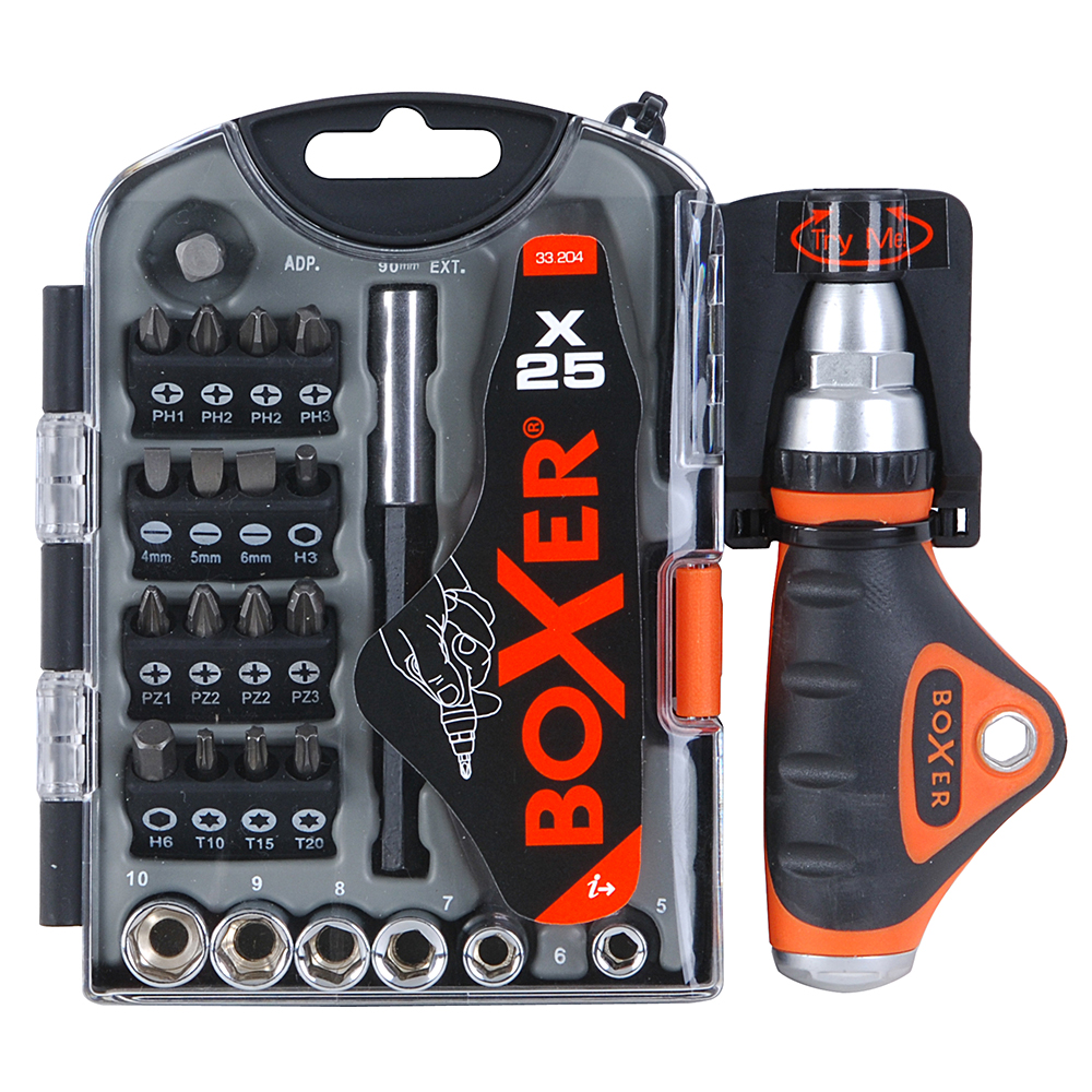 Hyls-/Bitsset Boxer 25-delar