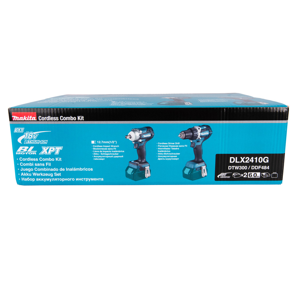 Verktygspaket Makita DDF484Z 18V DTW300Z inkl Väska