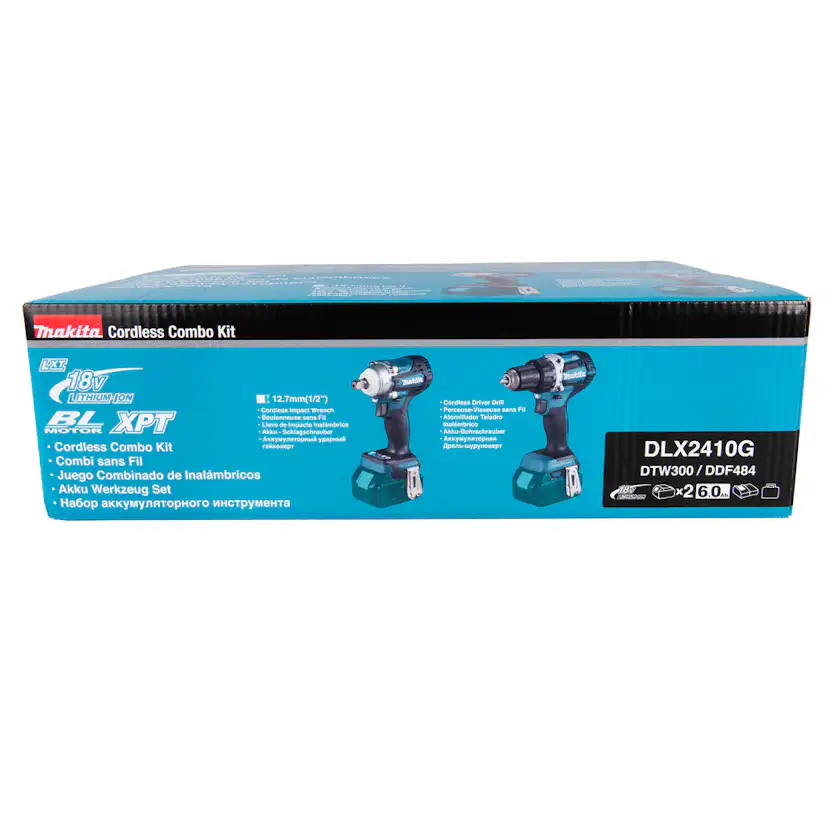 Verktygspaket Makita DDF484Z 18V DTW300Z inkl Väska