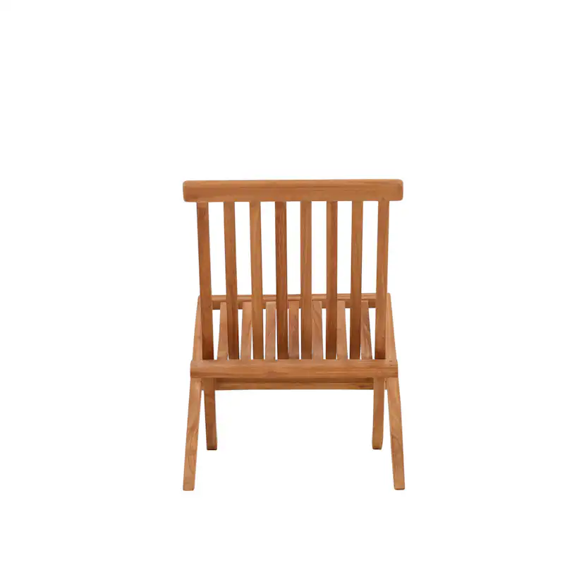 Fåtölj Venture Home Kenya Teak Fällbar