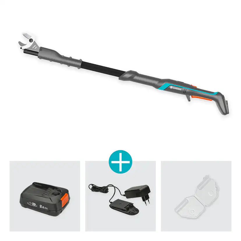 Grensax Gardena EasyCut P4A Komplett med Batteri och Laddare