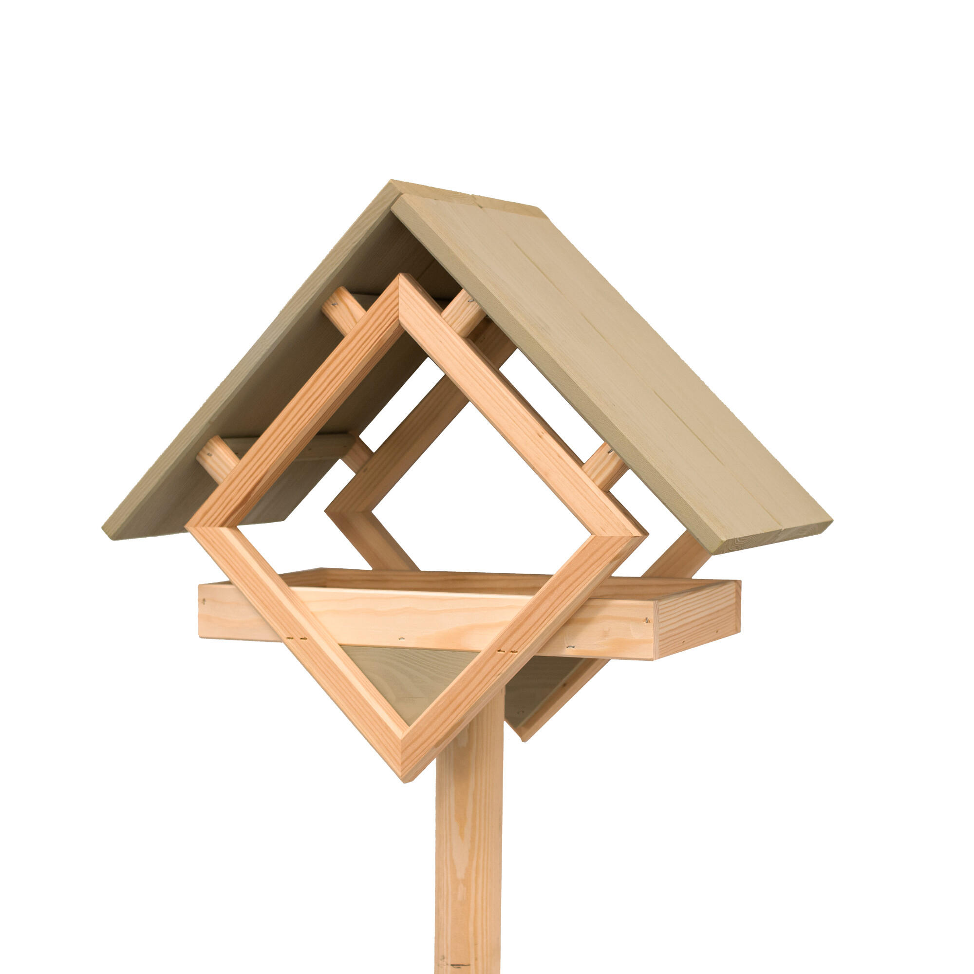 Fågelmatare Hortus Furu Olivgrön Med Stativ