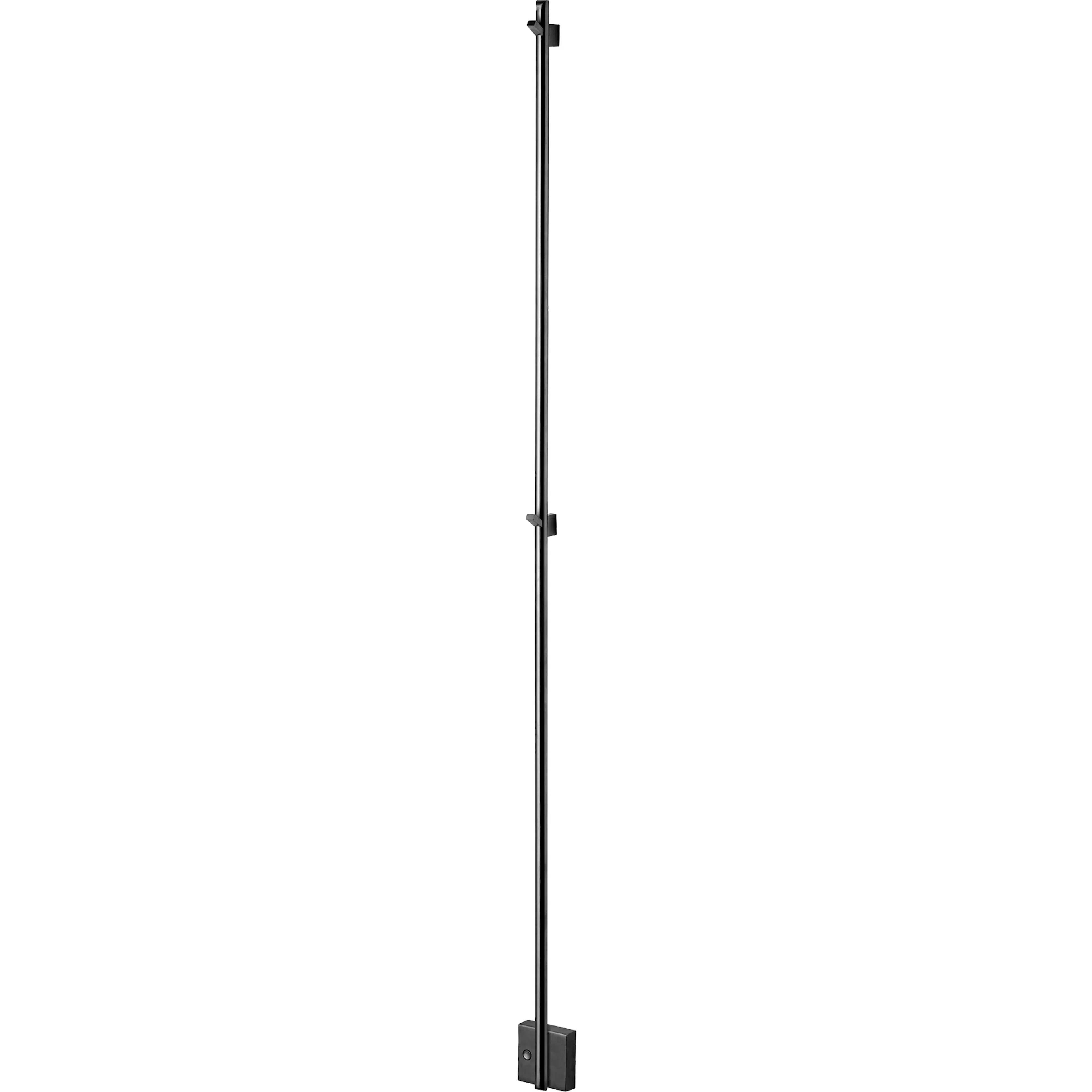 Handdukstork Tapwell TW1500-85 Brushed Black Chrome