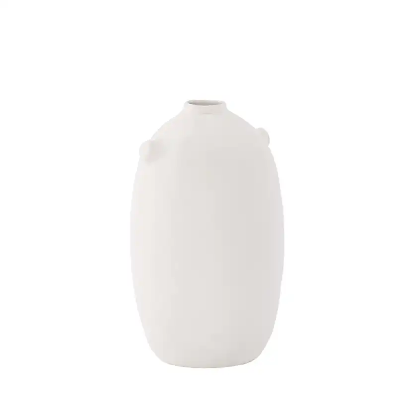 Madi Vase - Off White - 17*17*28Hcm Vit