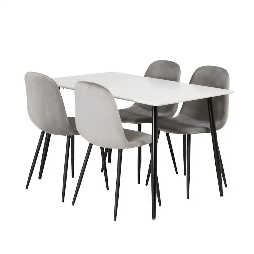 Matgrupp Venture Home Pobbie med 4 Stolar