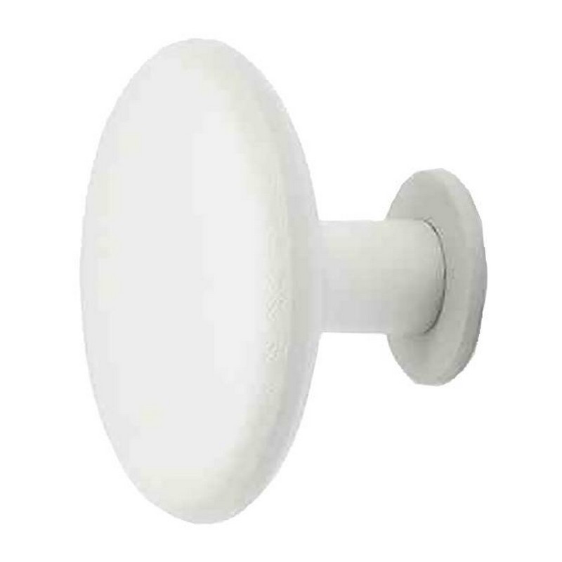 KLÄDHÄNGARE RUND VIT Ø50MM Vit, Ø50 mm