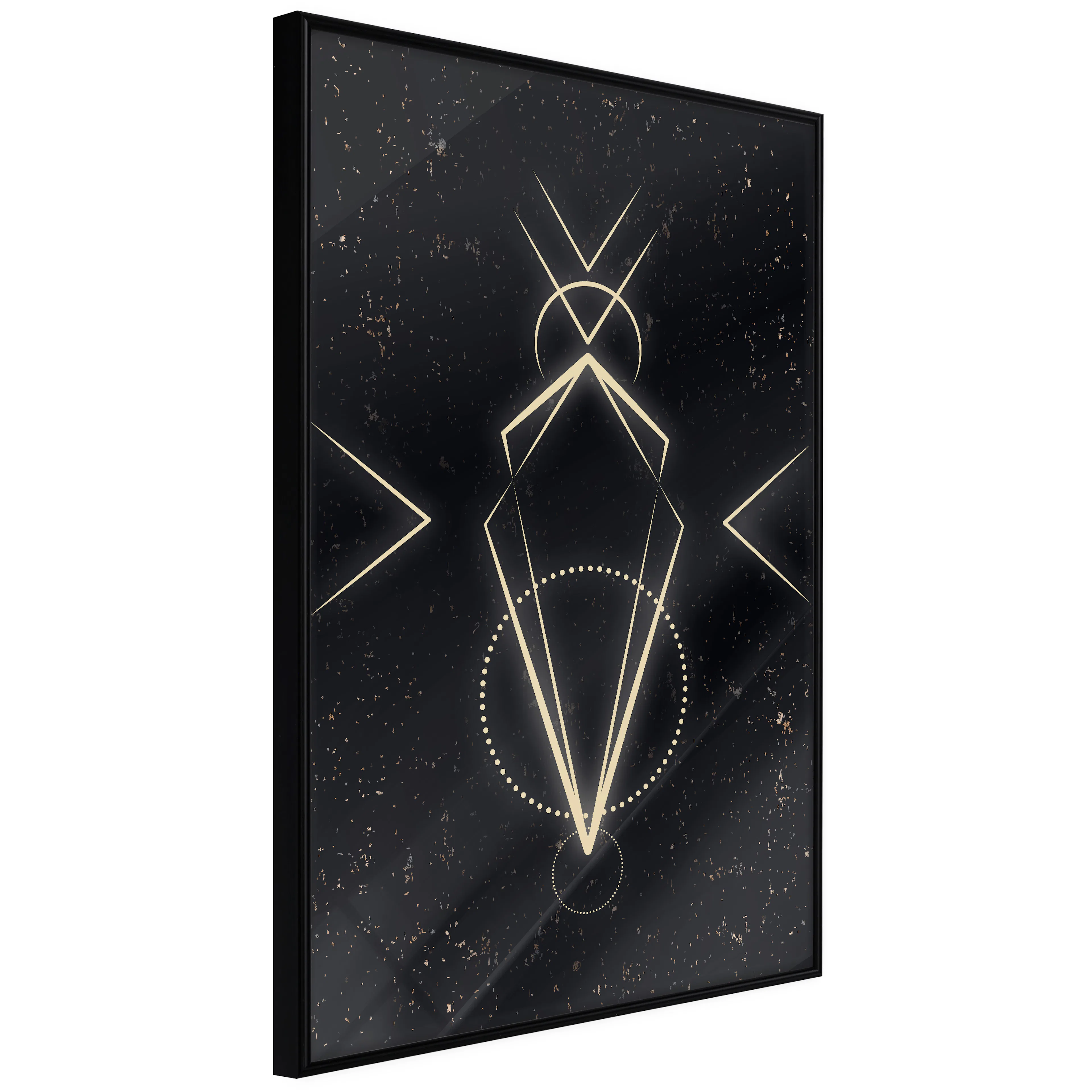 Affisch - Metaphysical Symbol [Poster] 20x30 Svart ram, 20x30 cm