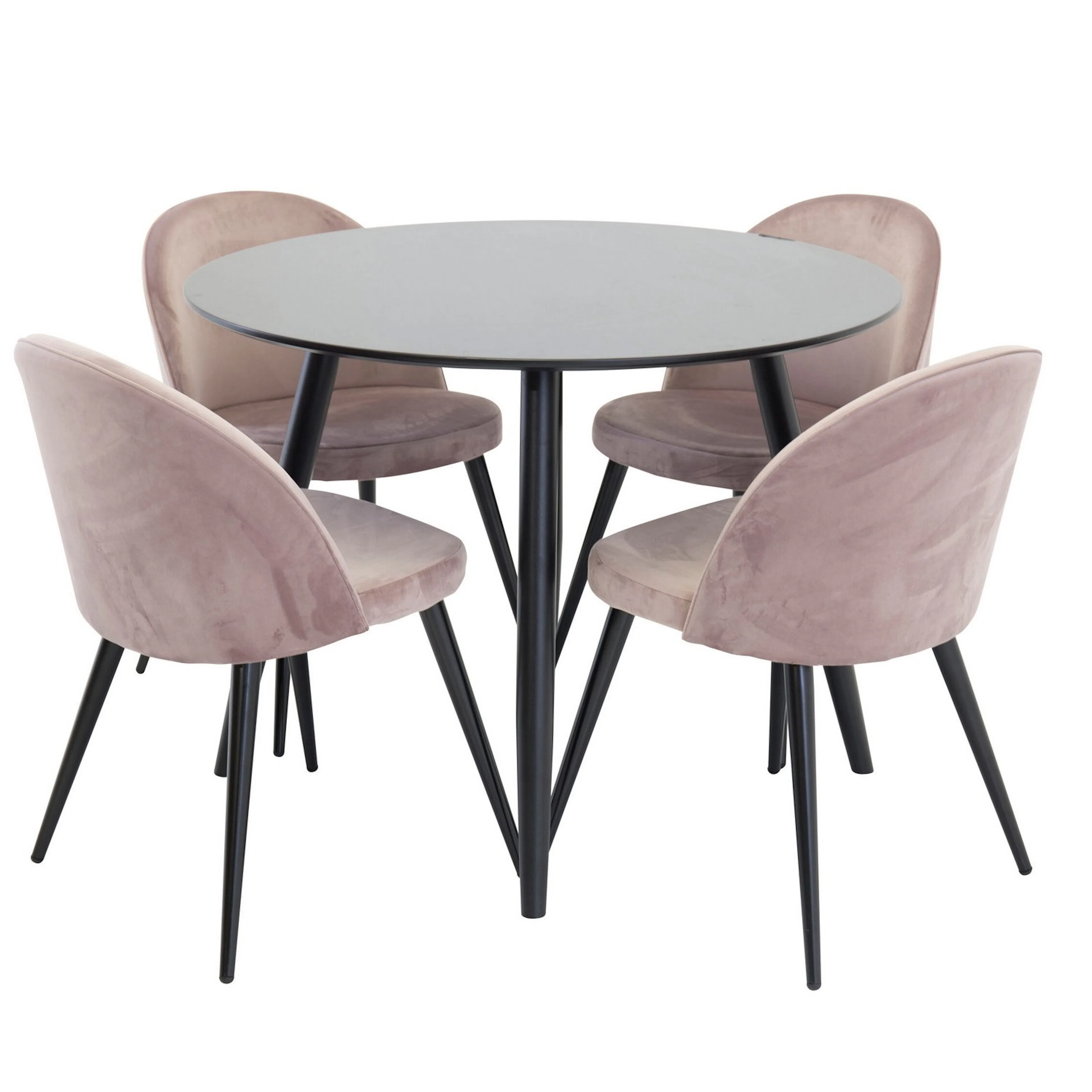 Svart/Rosa