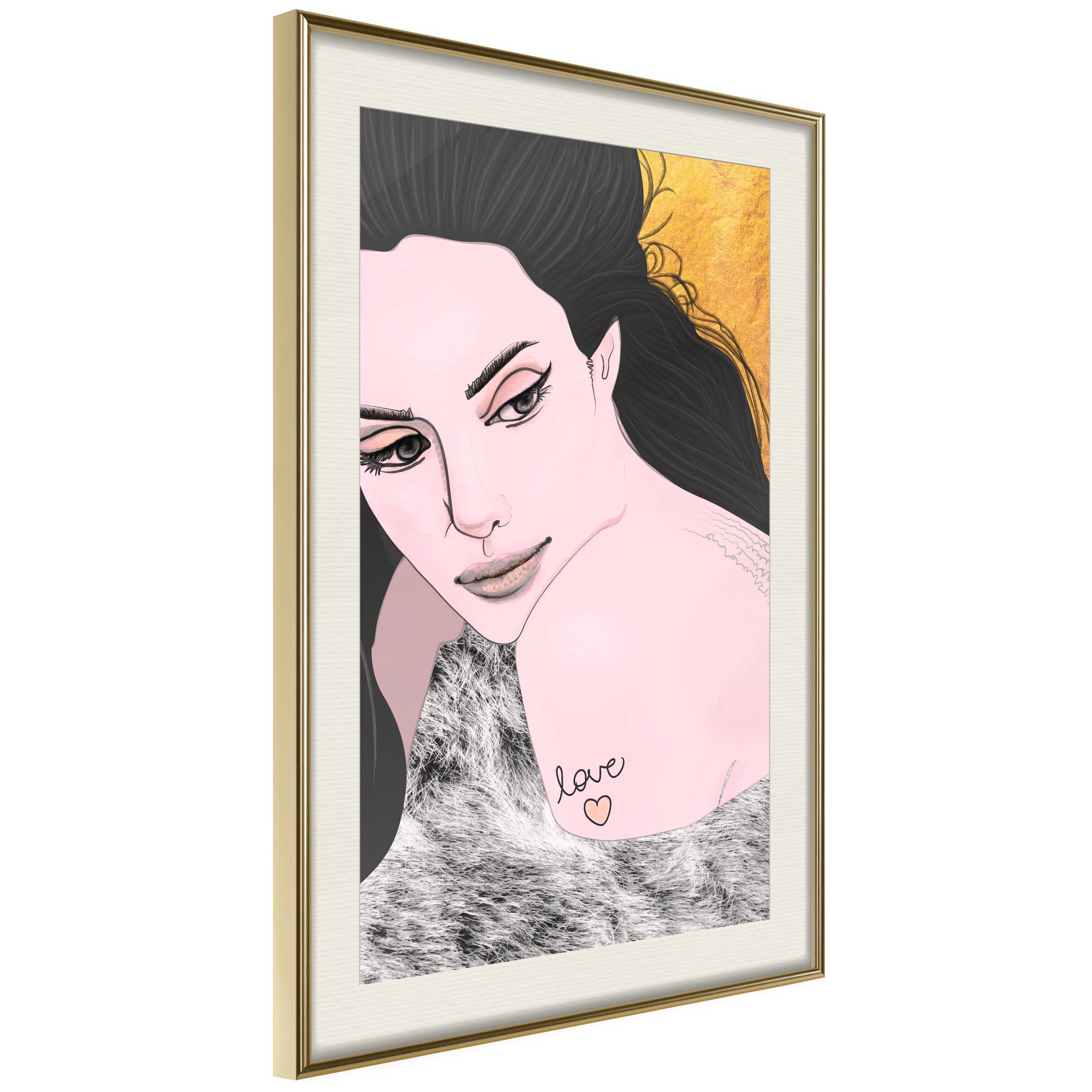 Poster Artgeist Affisch Sensual and Love