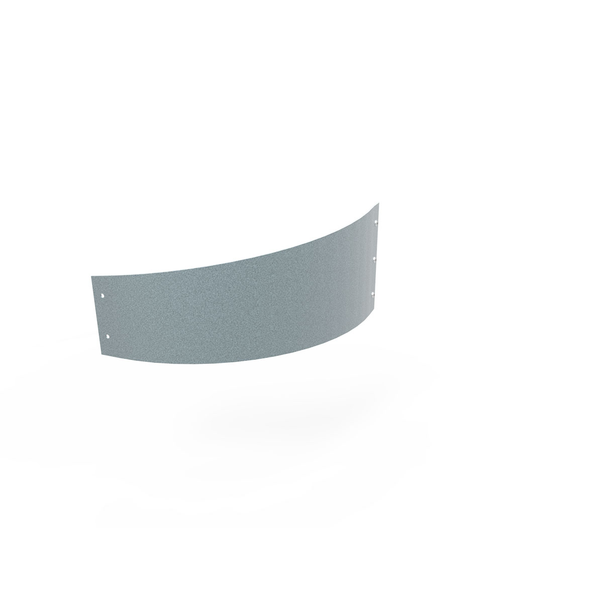 Planteringskant Flexigarden Aluzink Övergång 120-180 mm