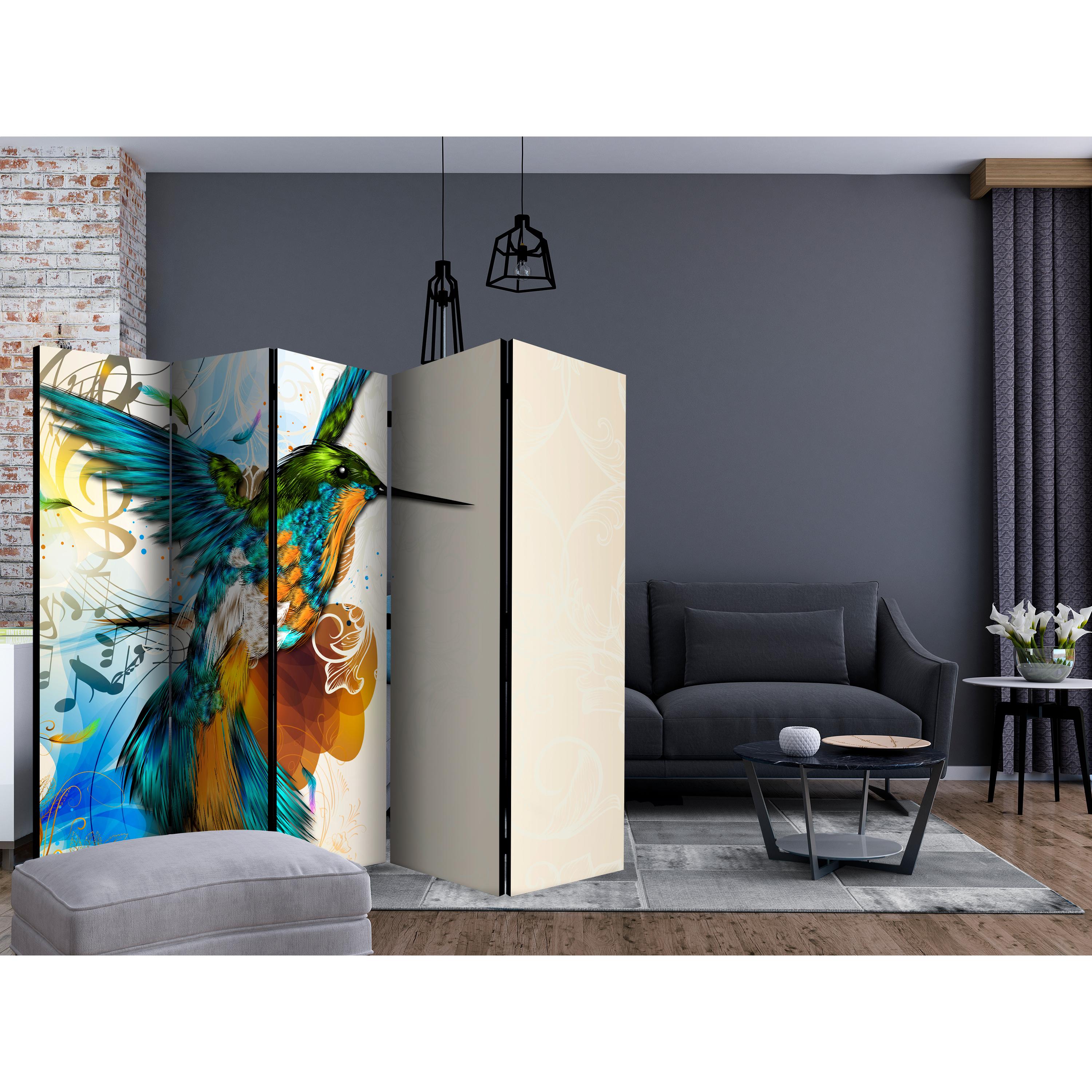 Rumsavdelare Arkiio Bird's Music II 225x172 cm