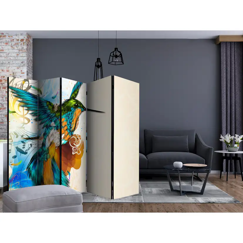 Rumsavdelare Arkiio Bird's Music II 225x172 cm