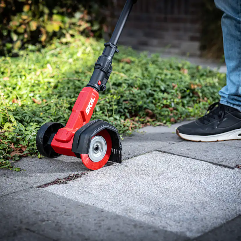 Ogräsborste SKIL 0661 CA Kolborstfri Batteridriven