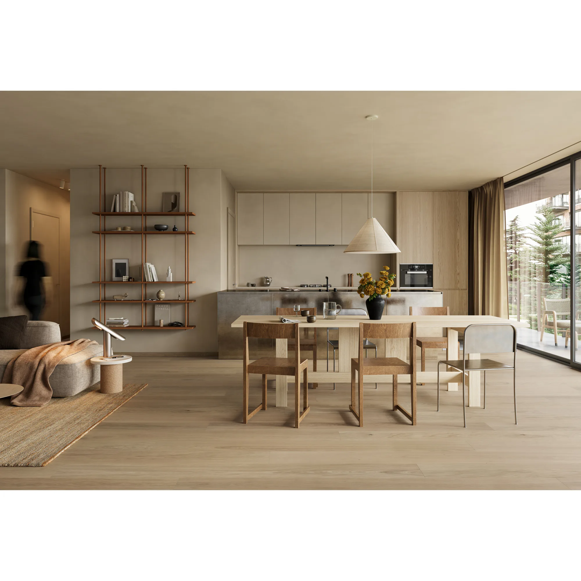Trägolv BerryAlloc Parqwood Hydro XXL Linum Naturel