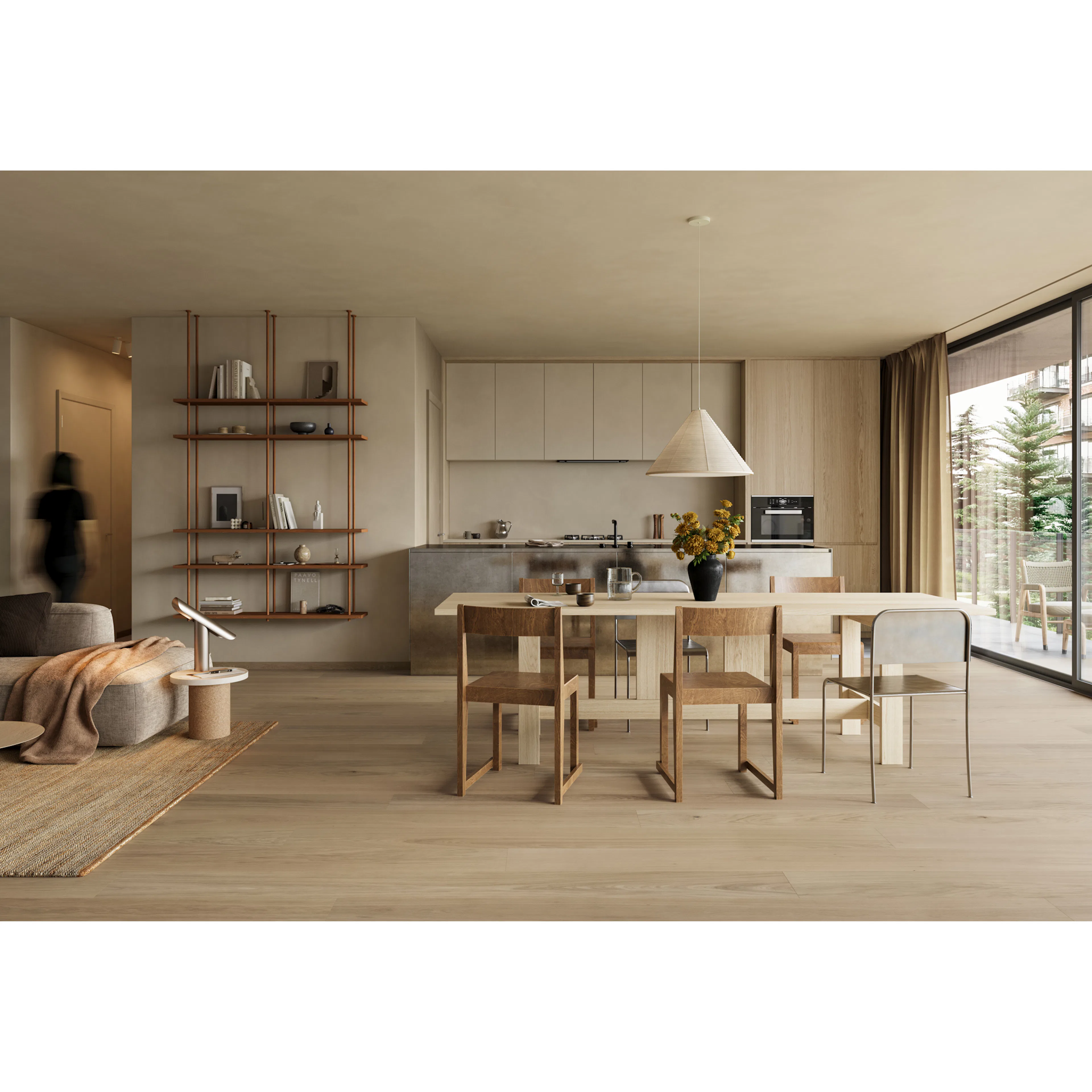 Trägolv BerryAlloc Parqwood Hydro XXL Linum Naturel