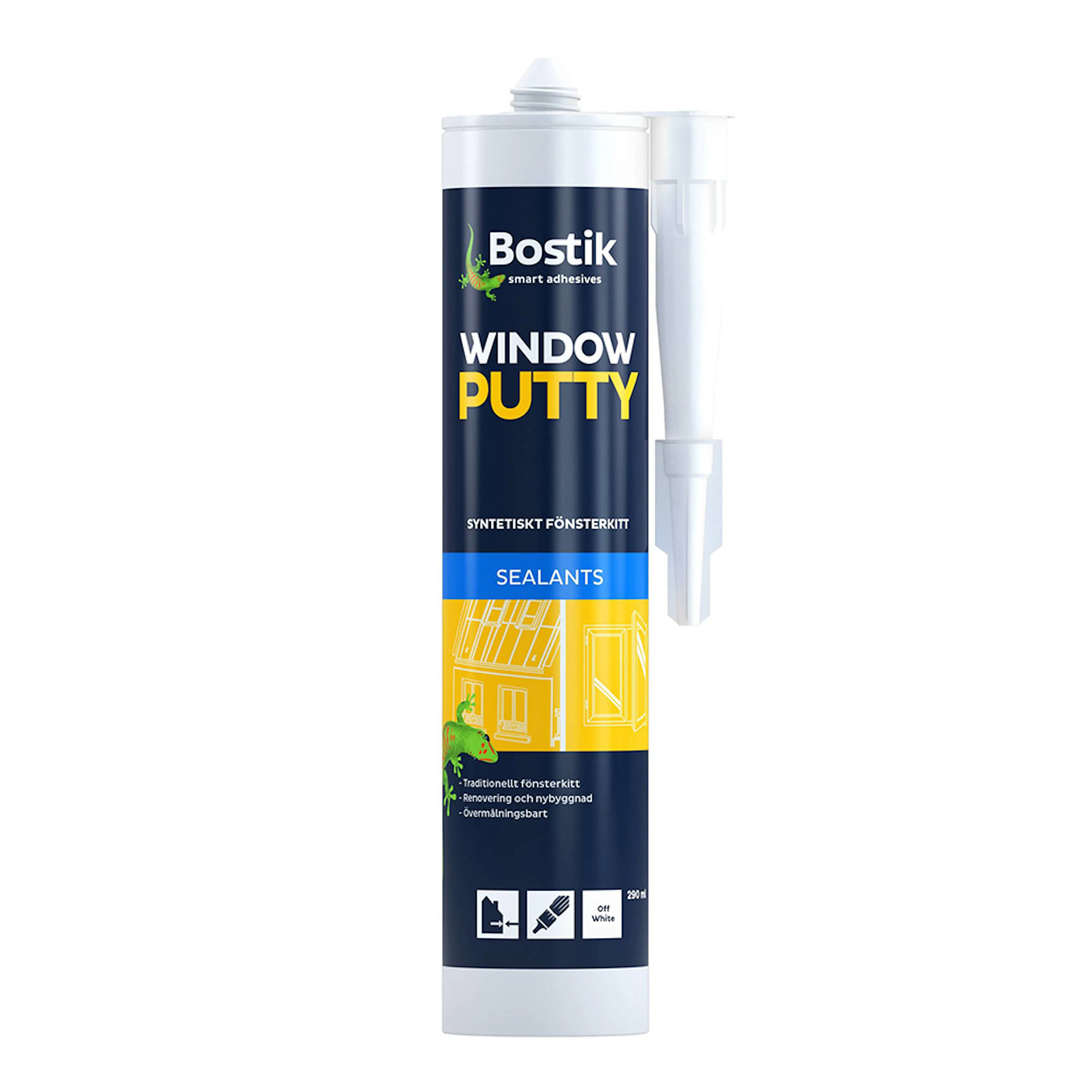 Fönsterkitt Bostik Natur 300 ml