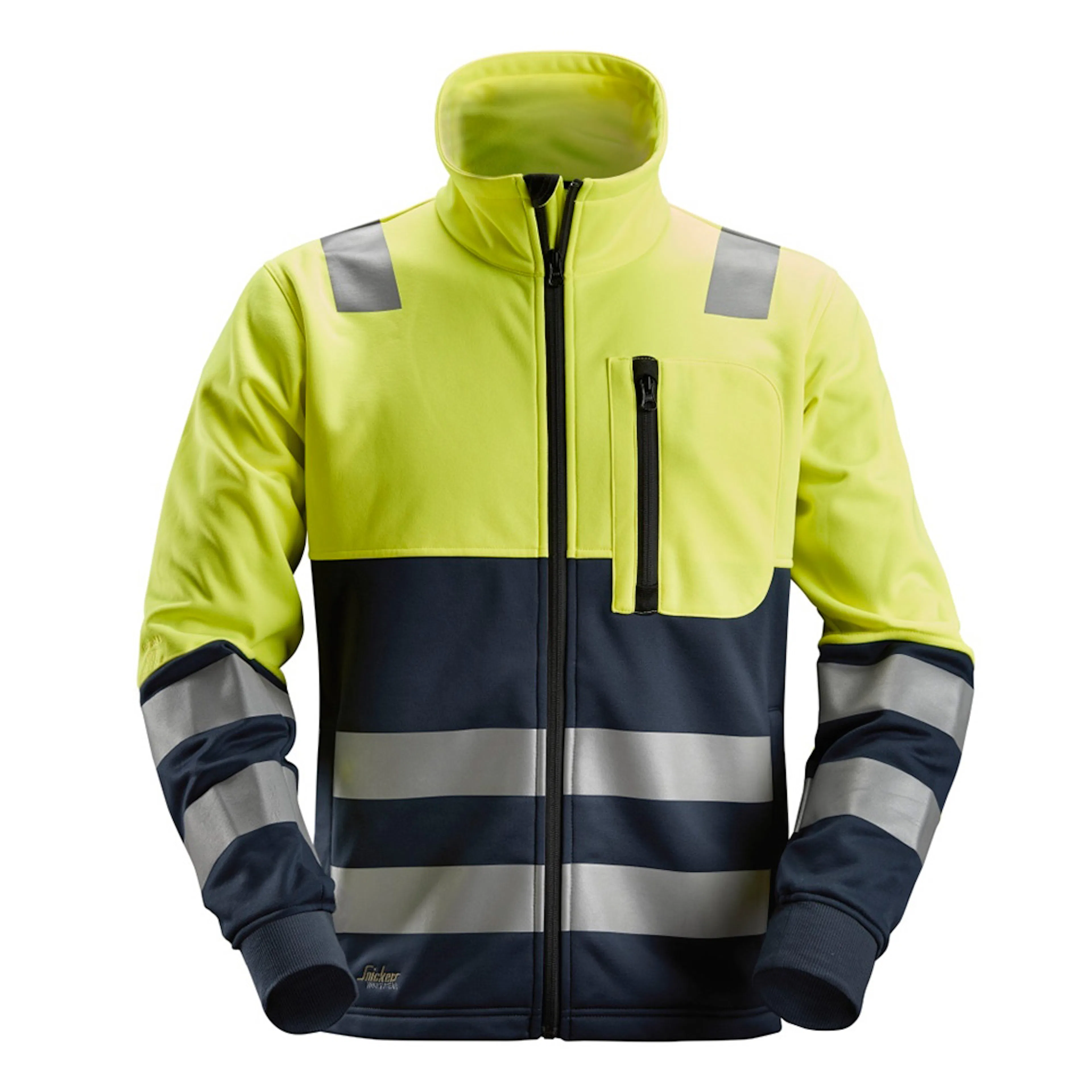 High Visibility Yellow - Navy