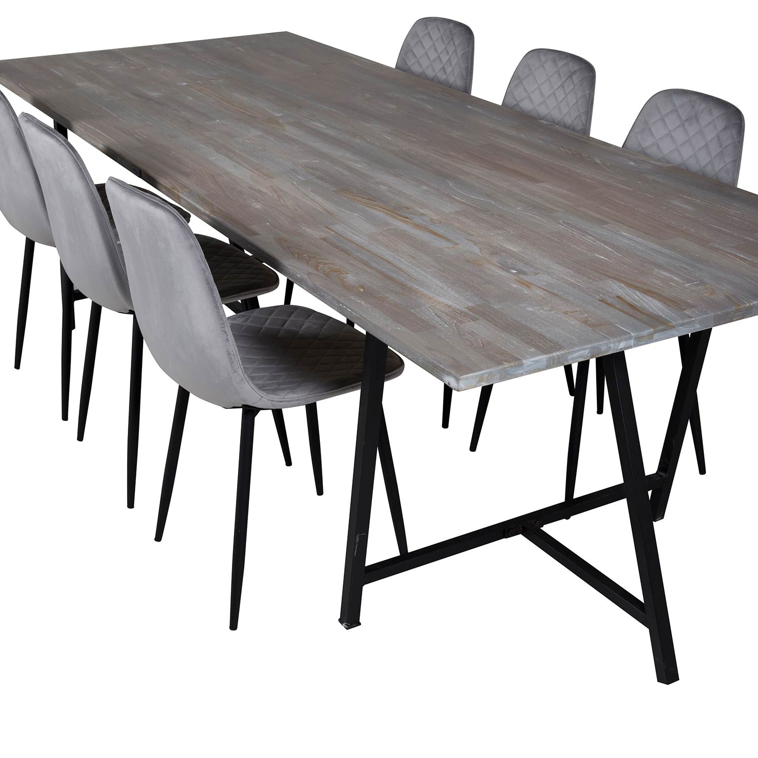 Matgrupp Venture Home Jenni med 6 Phoi Stolar