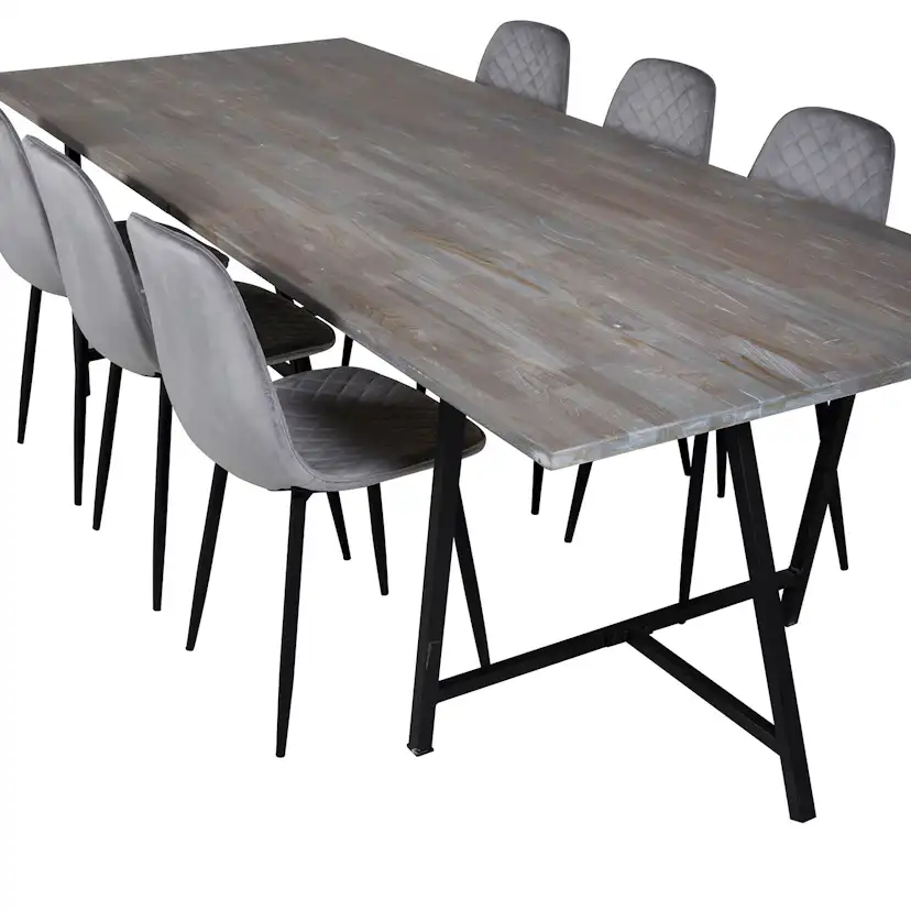 Matgrupp Venture Home Jenni med 6 Phoi Stolar