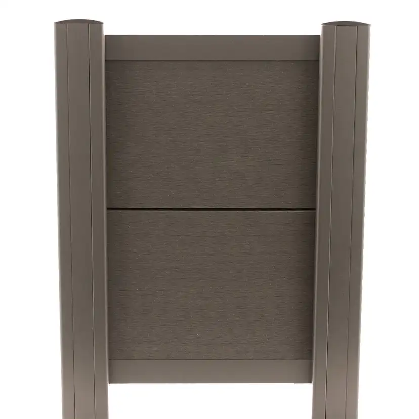 Staketset Hortus Komposit Borstat Höjd 121,1 cm