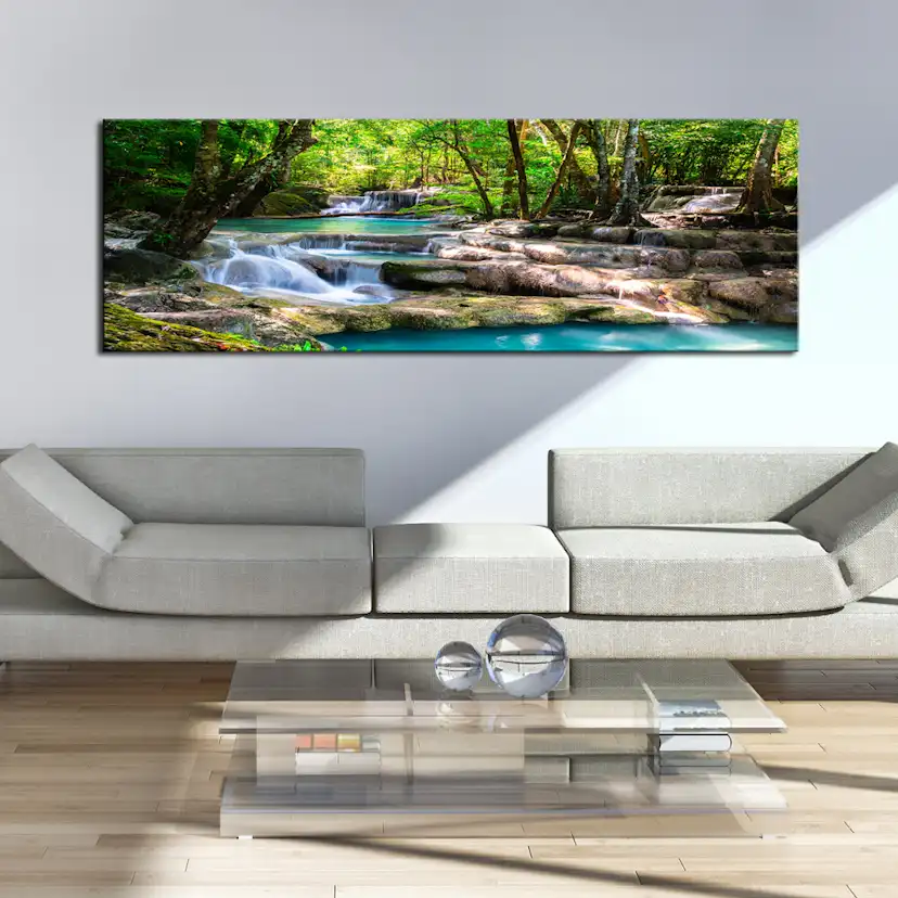 Tavla Arkiio Nature Forest Waterfall