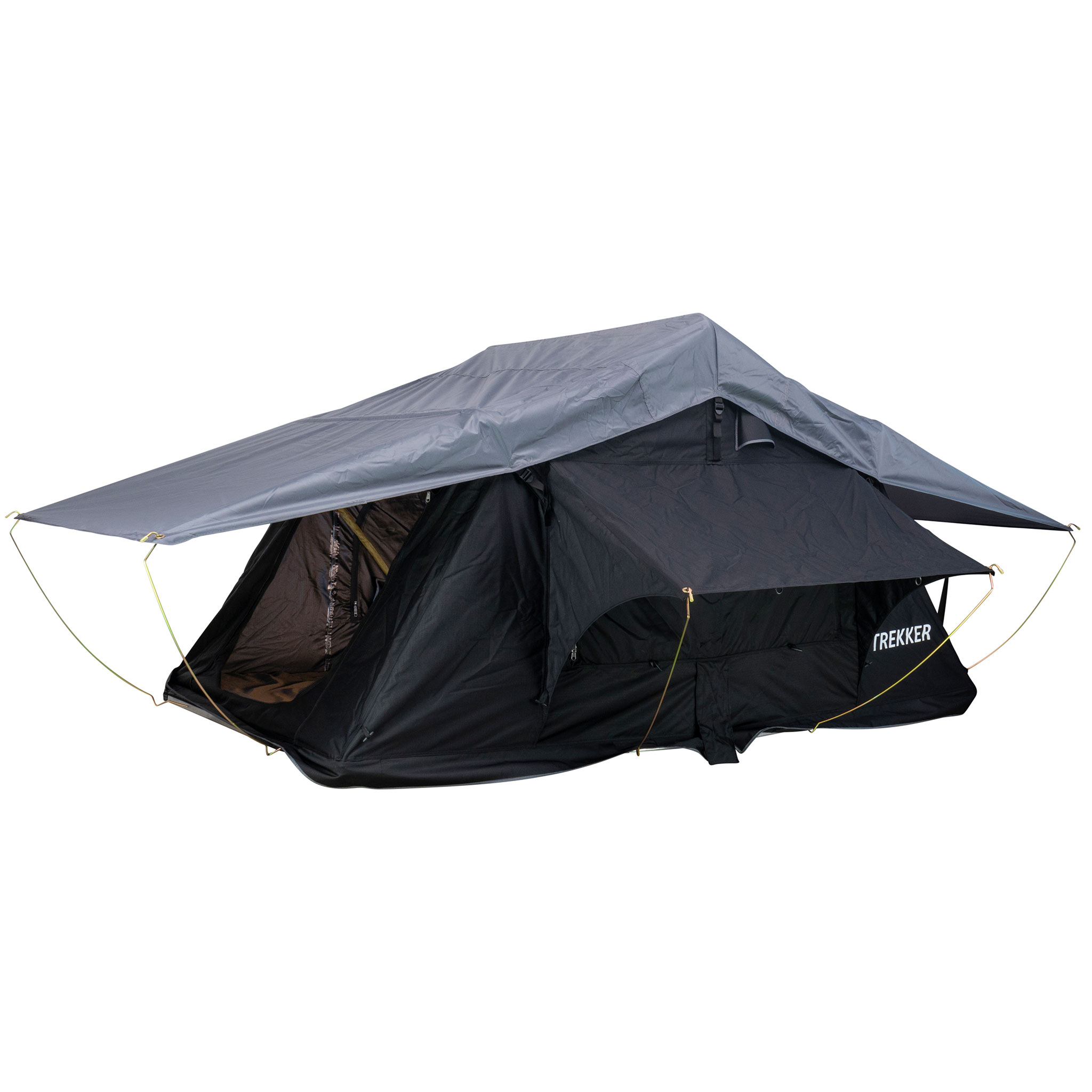 Taktält Trekker Camper M, svart Svart