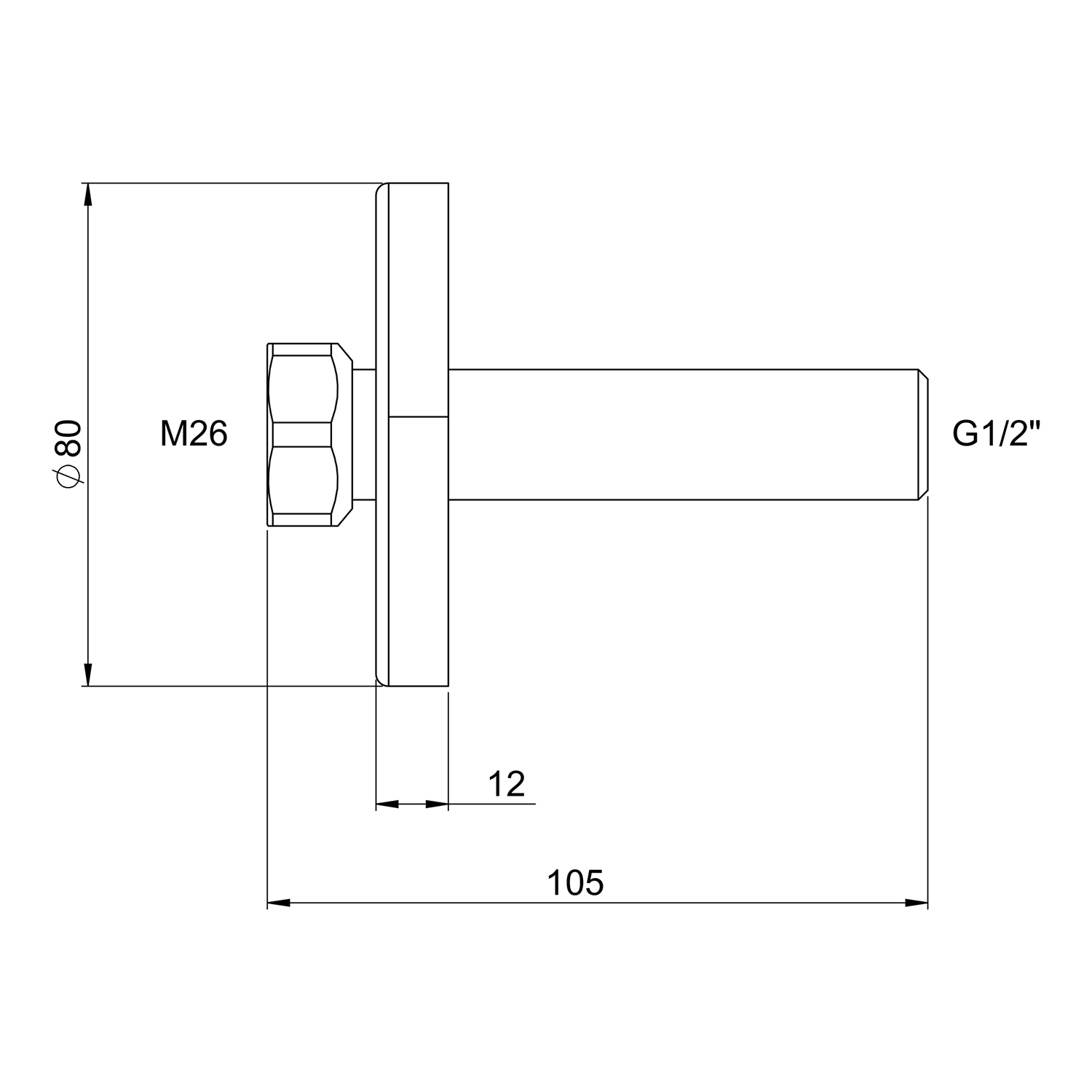Anslutningskoppling Tapwell Ed2