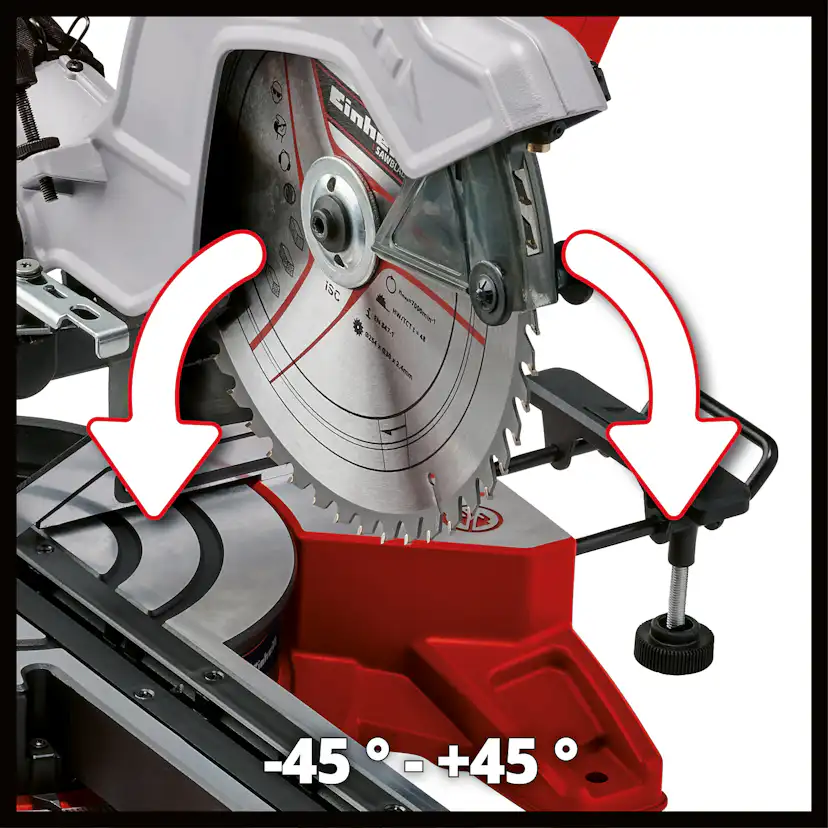 Glid-geringssåg Einhell TE-SM 10 L Dual