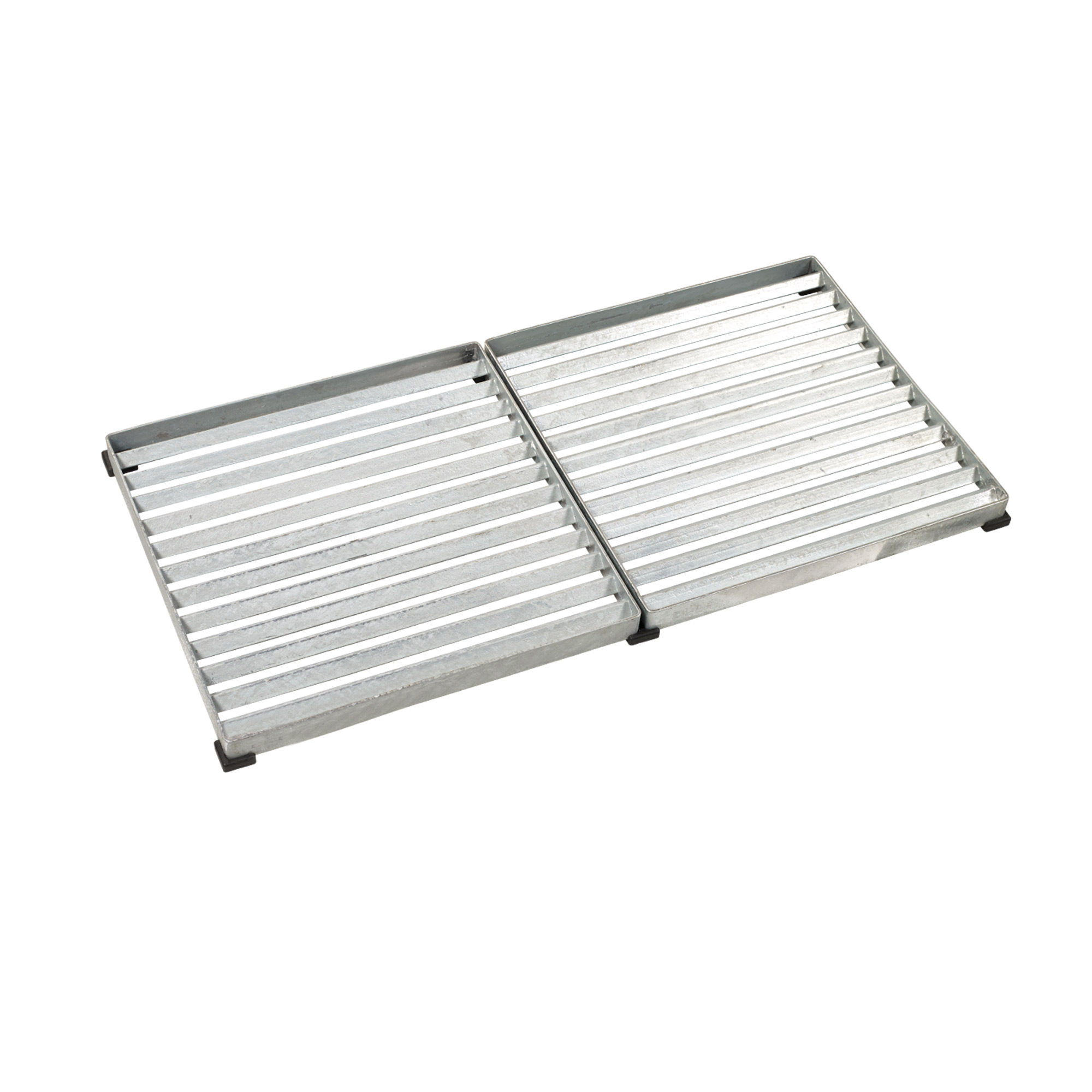 Cubic Entrégaller  40x80 cm - 2 plattar 40x40 cmVarmgalvanis H: 35 mm